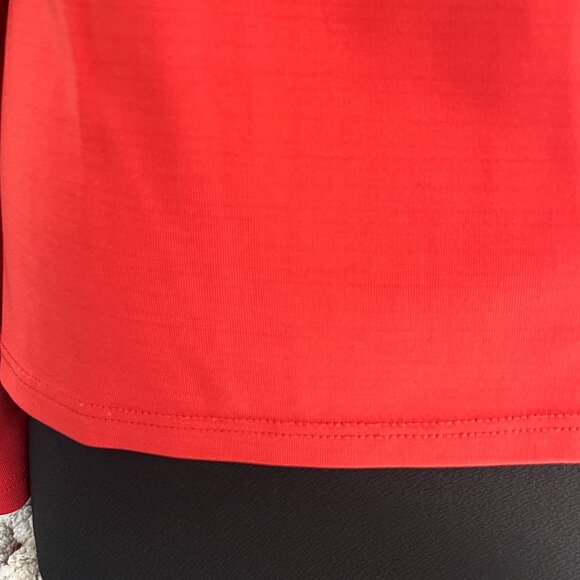 Jax Sport Red-Orange Long Sleeve Top – Size Medium - Picture 6 of 8